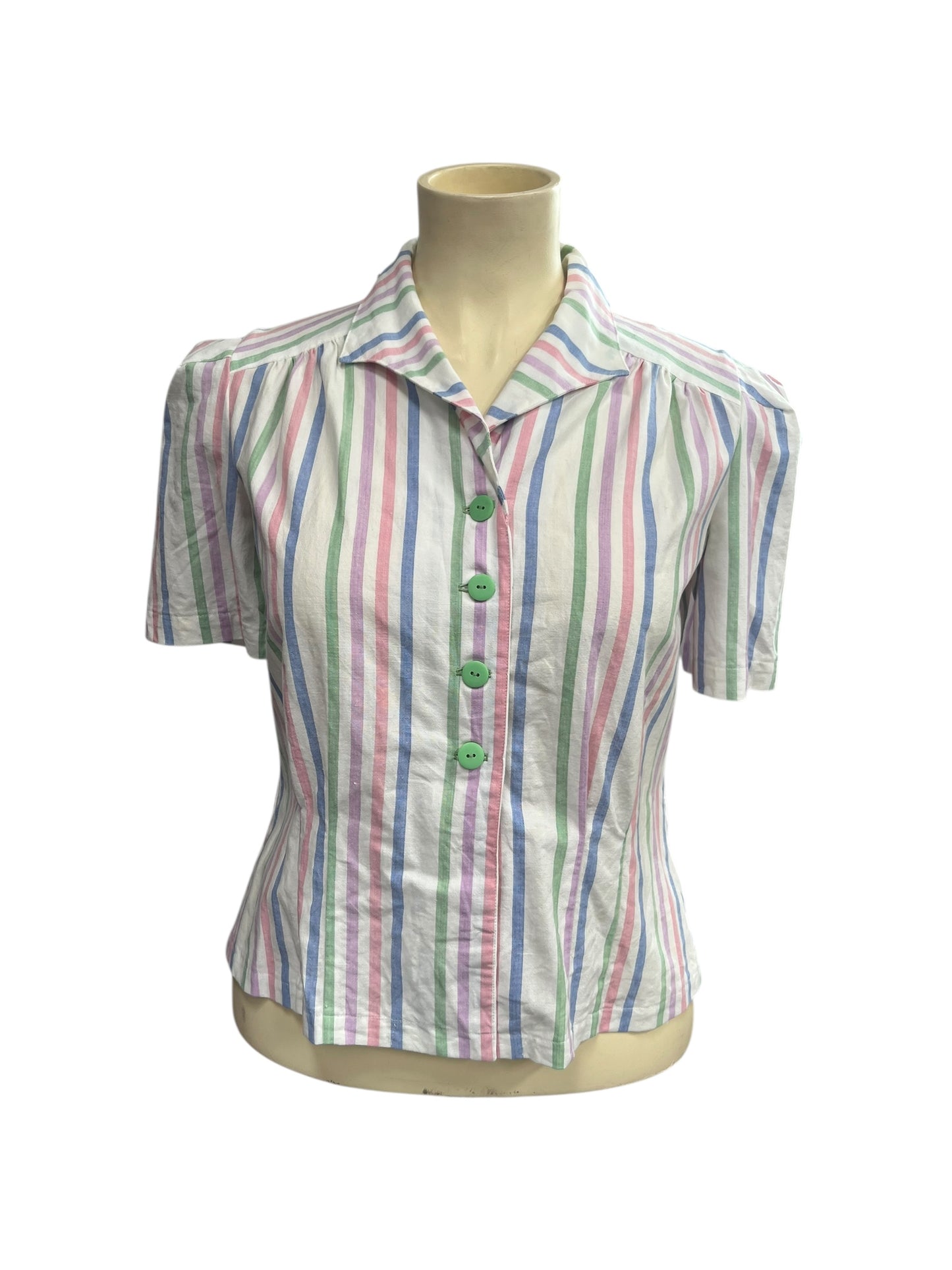 PASTEL STRIPED BLOUSE | 14