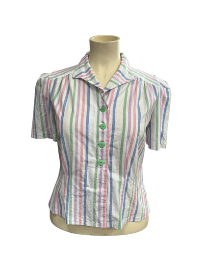 PASTEL STRIPED BLOUSE | 14