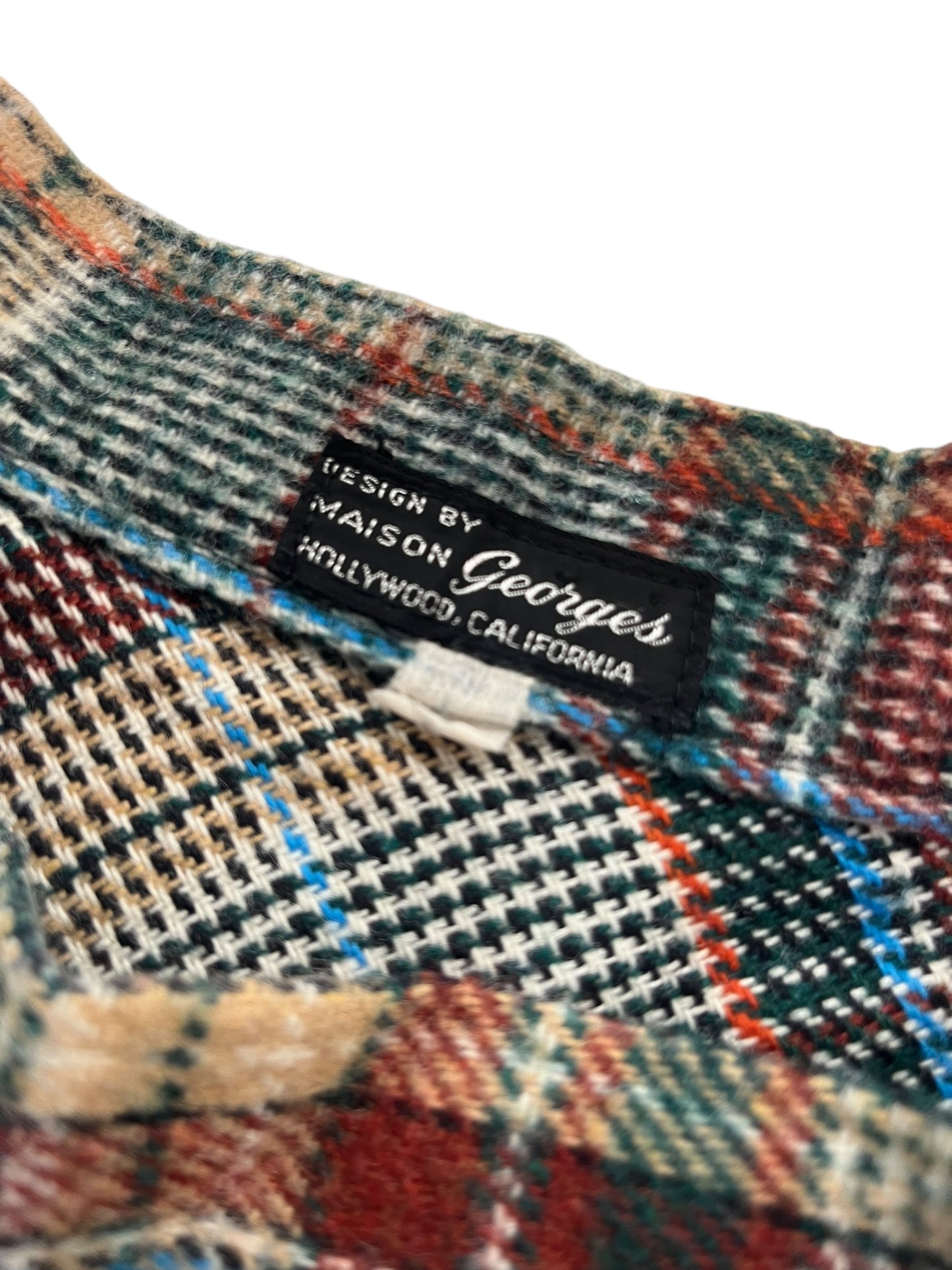 MAISON GEORGES TARTAN SKIRT | 10