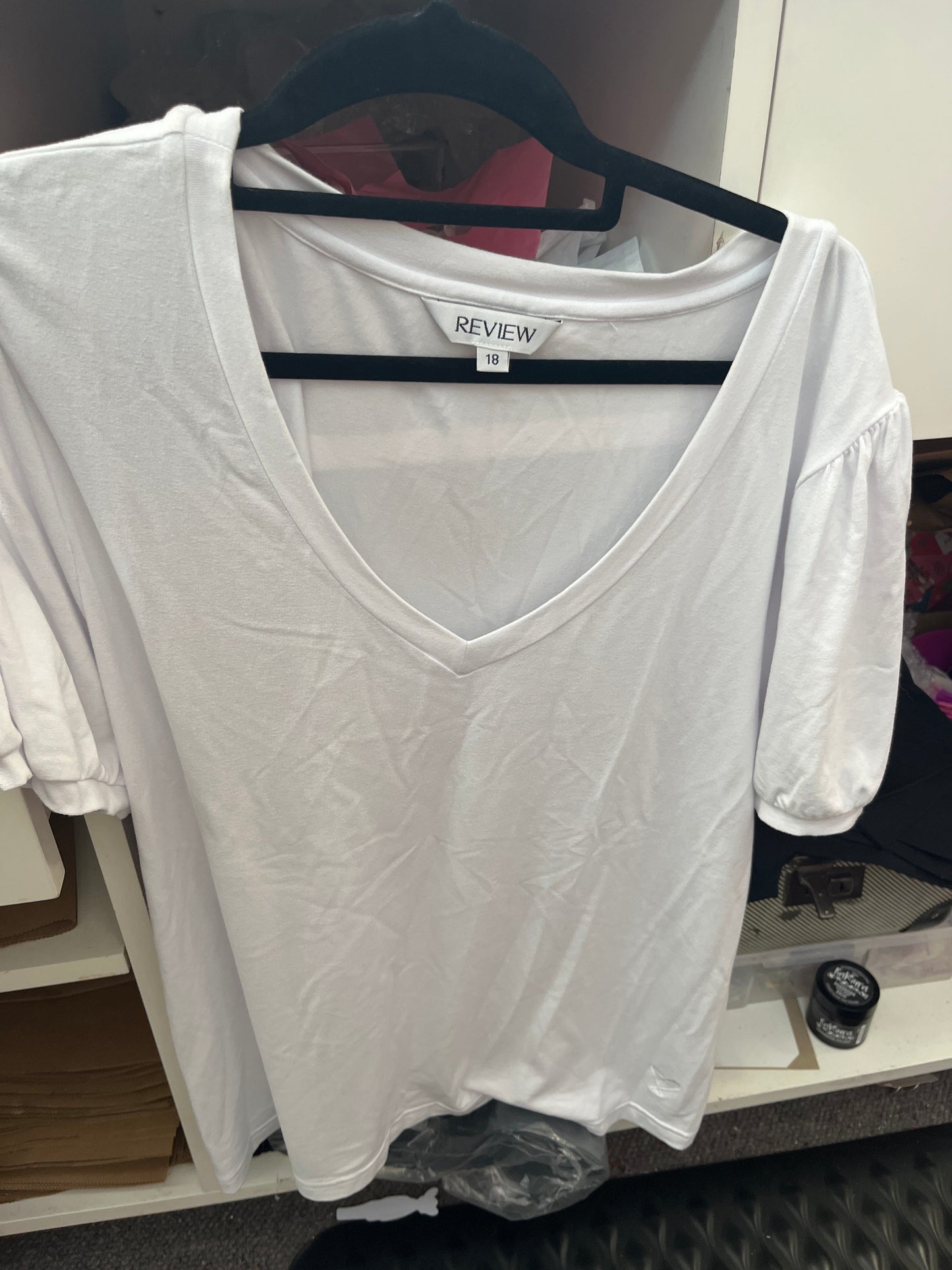 REVIEW WHITE TOP | 18