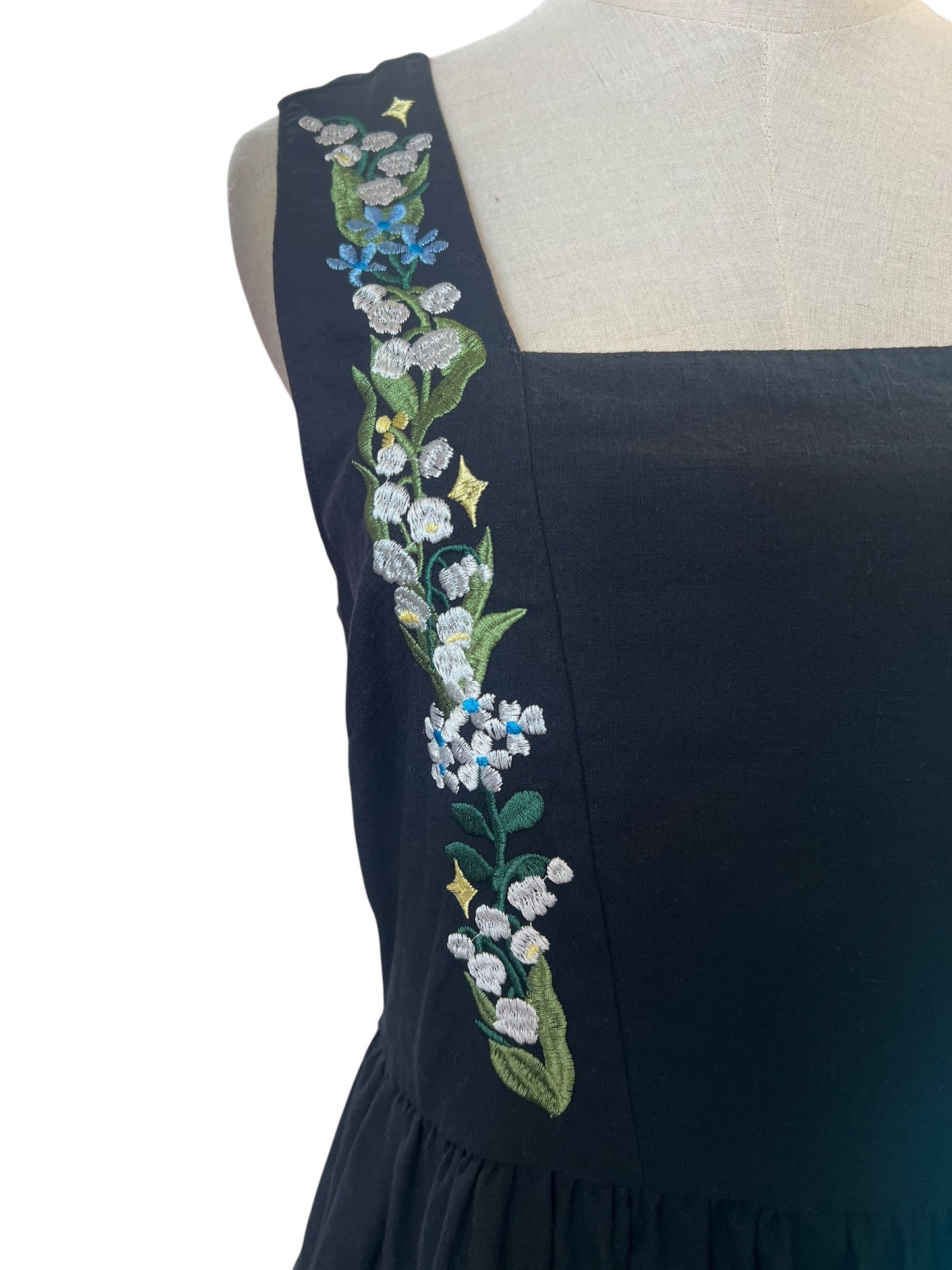 BLACK FRIDAY FLORAL EMBROIDERED DRESS | 10
