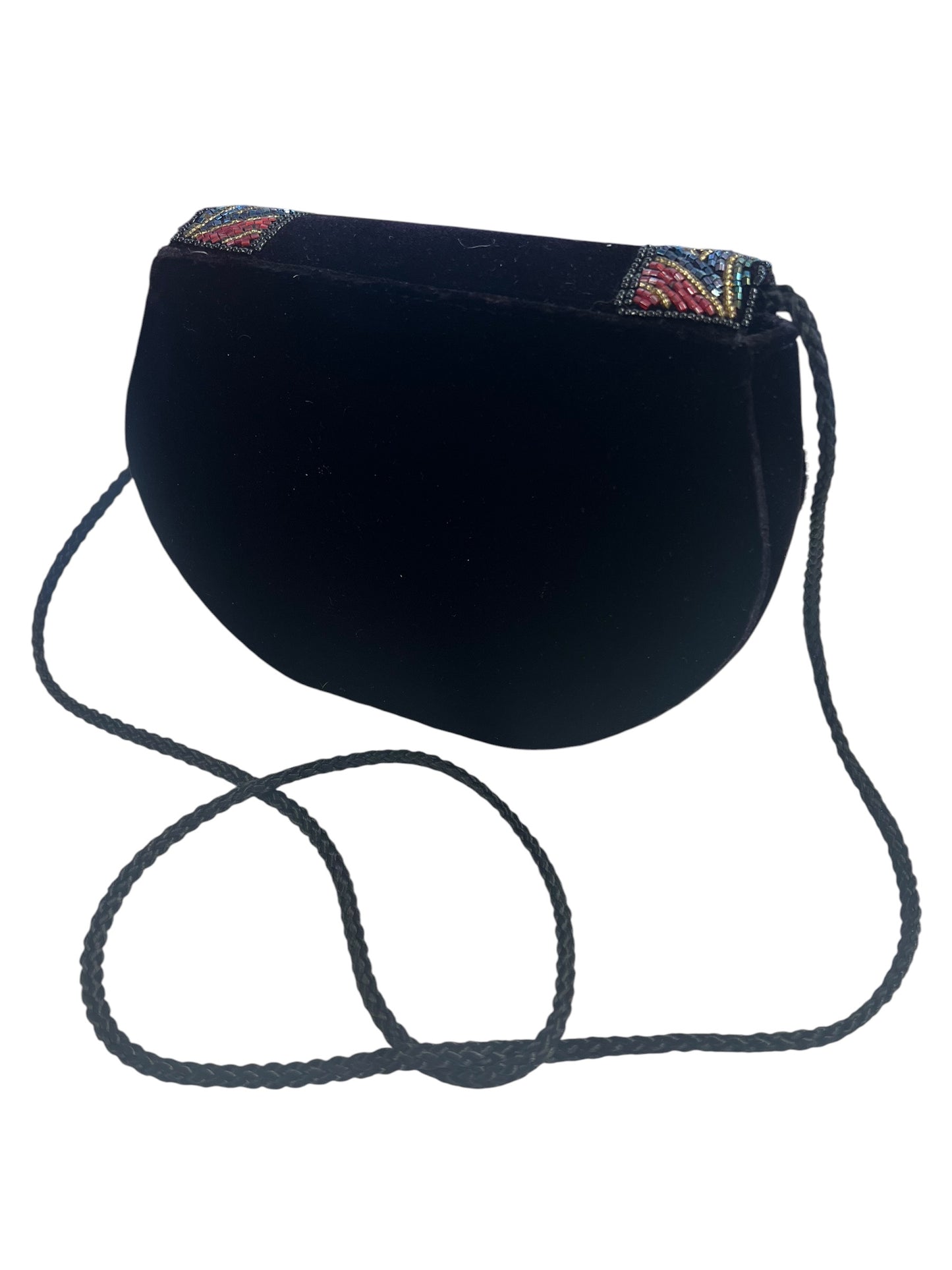 VELVET SHOULDER BAG