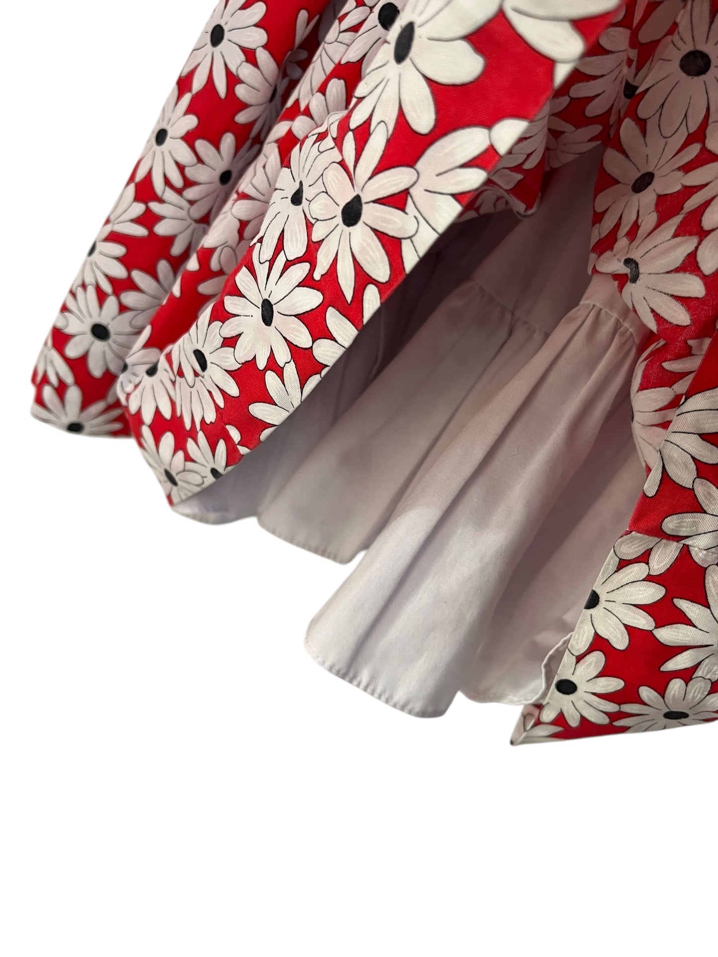 RED DAISY DRESS SZ 4/5