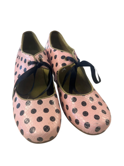 MINX PINK POLKADOT HEELS | 37