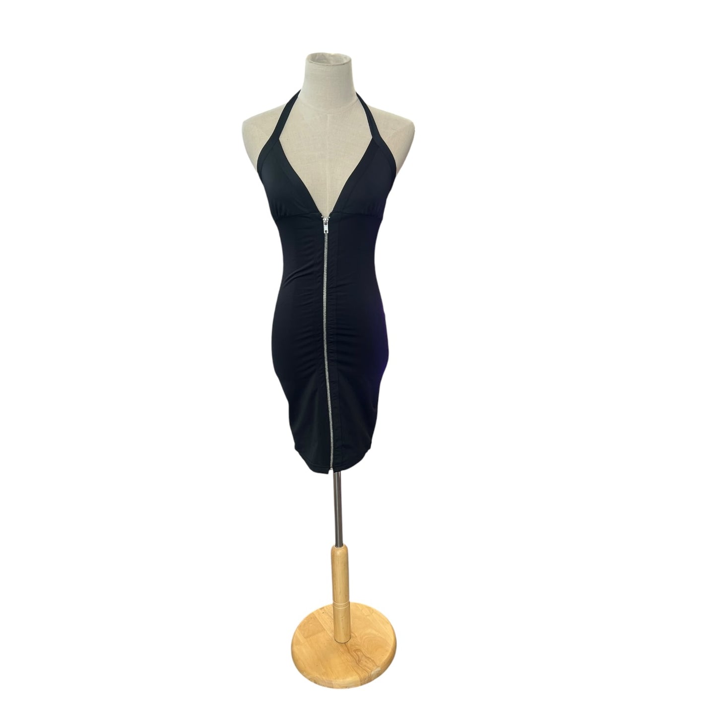 SWITCH BLACK BODYCON DRESS | XS