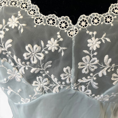 IRISH LINGERIE BABY BLUE NIGHTIE |10
