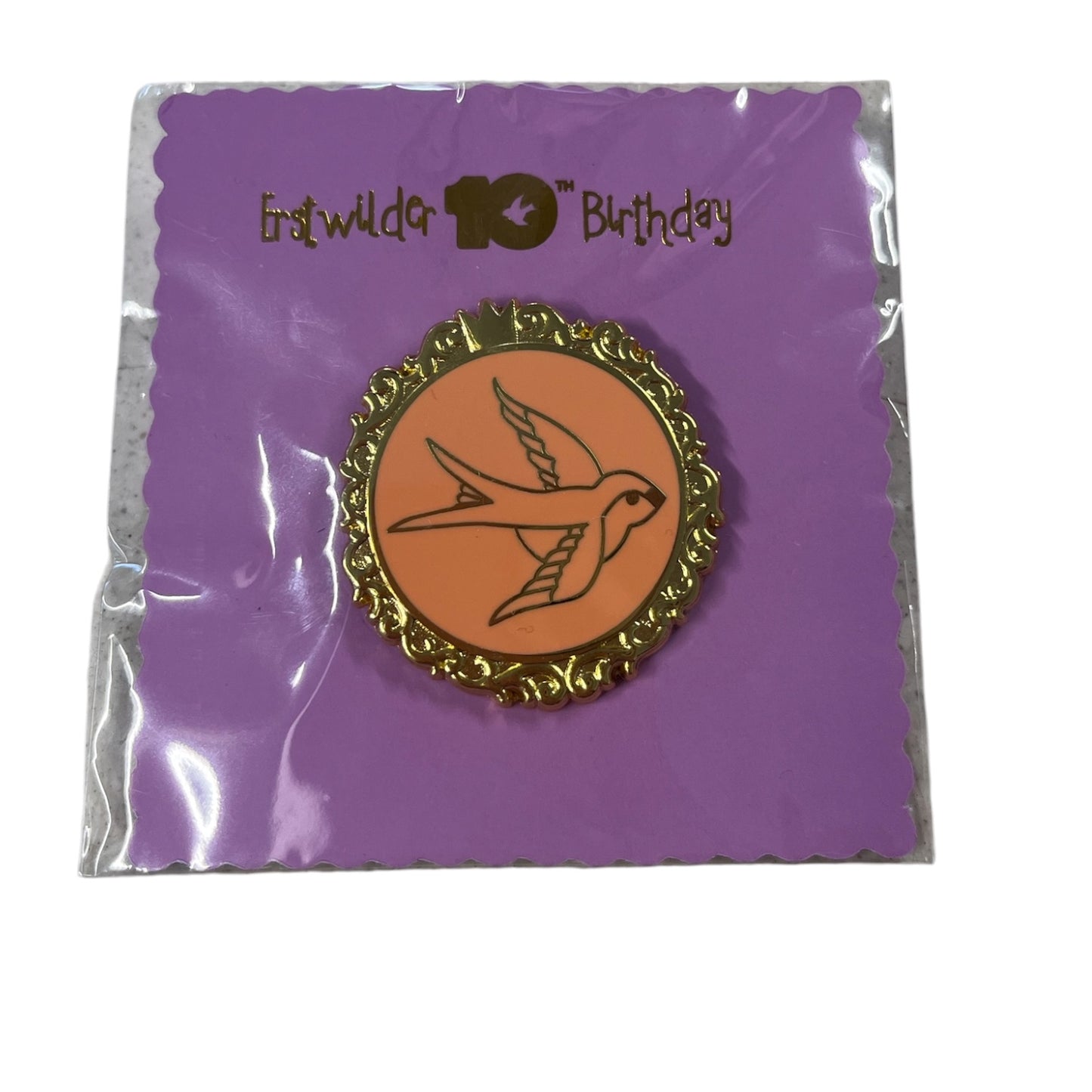 ERSTWILDER 10th BIRTHDAY PIN