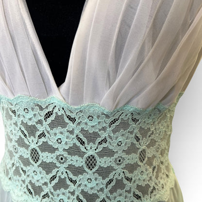 BLUE & WHITE NIGHTIE | 8