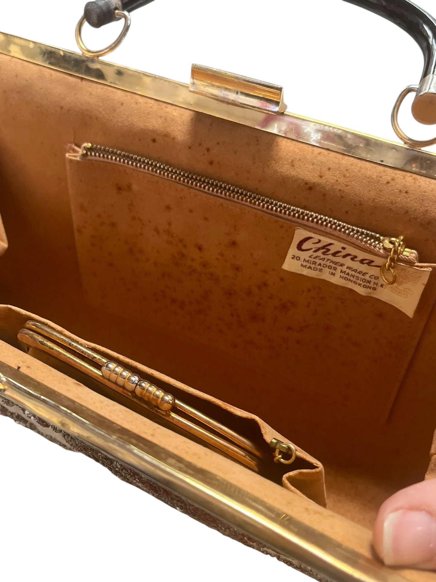 PEARL & BEAD HANDBAG