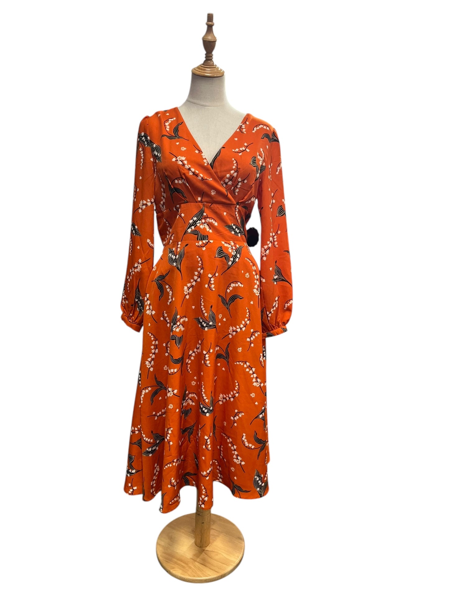 JOANIE TANGERINE LILYBELL DRESS | 10