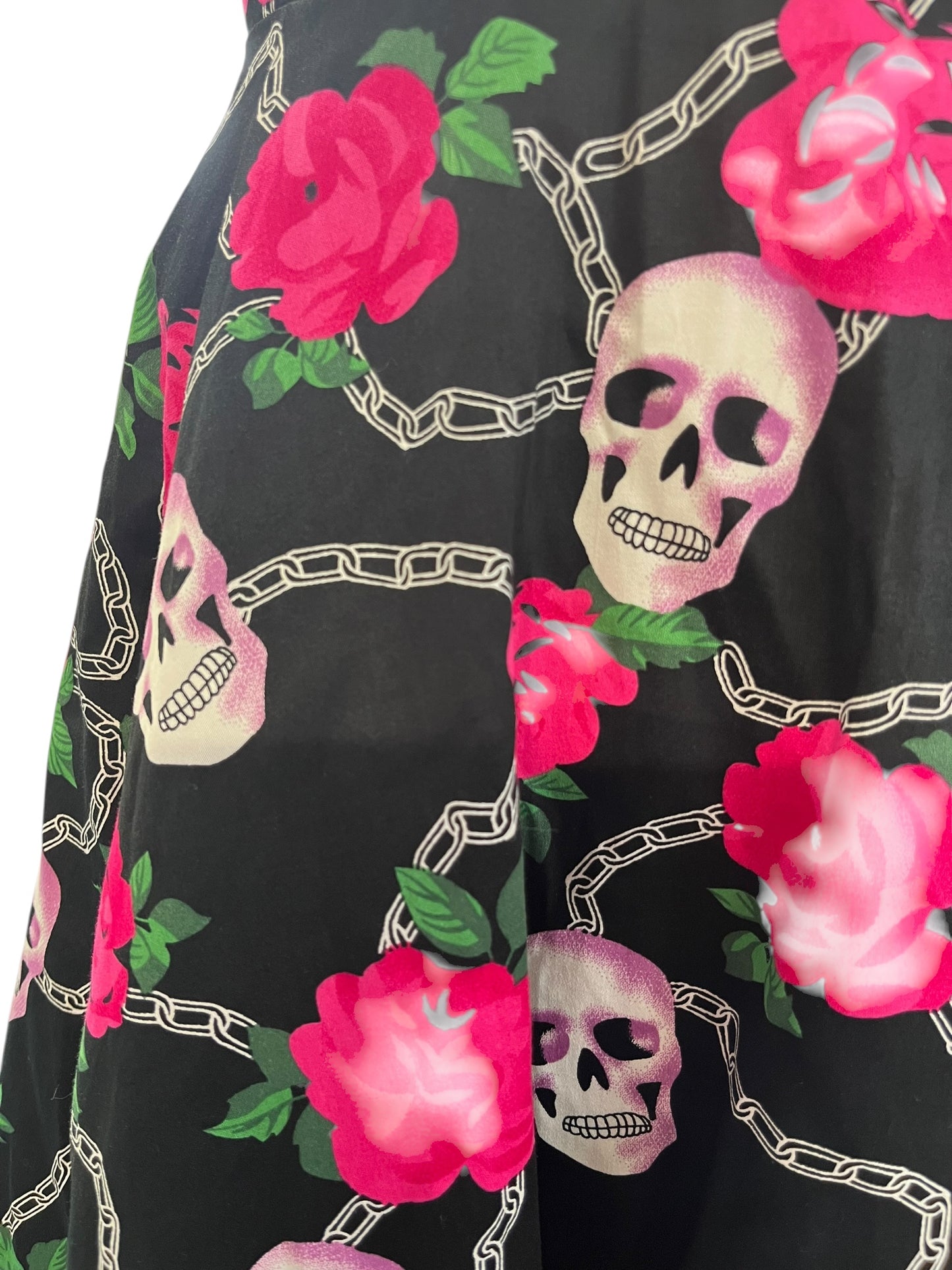 HEARTS & ROSE SKULL DRESS | 14