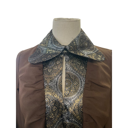 BROWN 70S DRESS | 14
