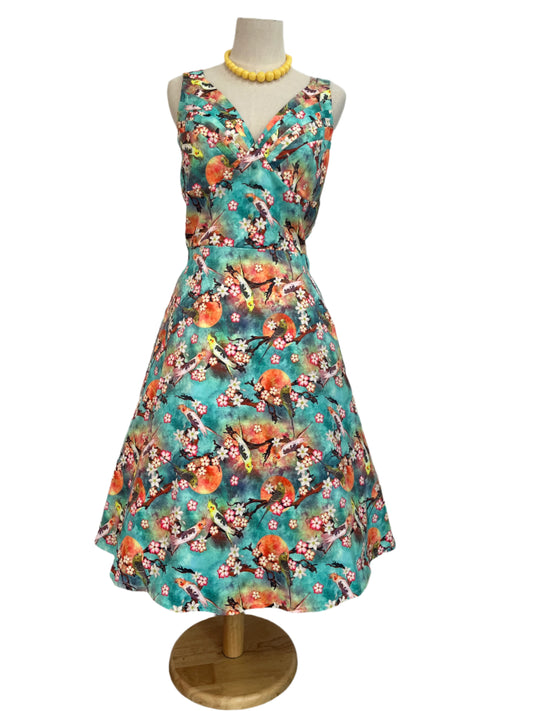 VOODOO VIXEN BIRD DRESS SZ L