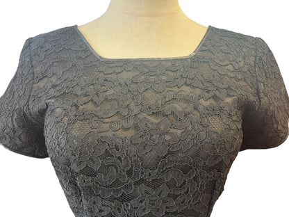 CARNEGIE MODELS BLACK LACE DRESS | 8