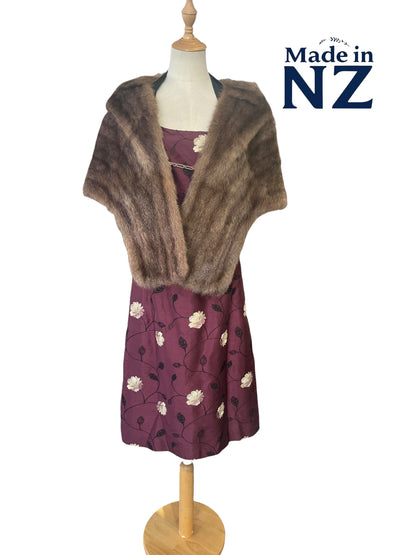 MOONEYS LIGHT BROWN STOLE