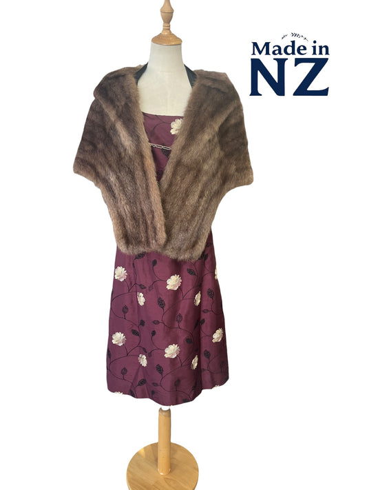MOONEYS LIGHT BROWN STOLE