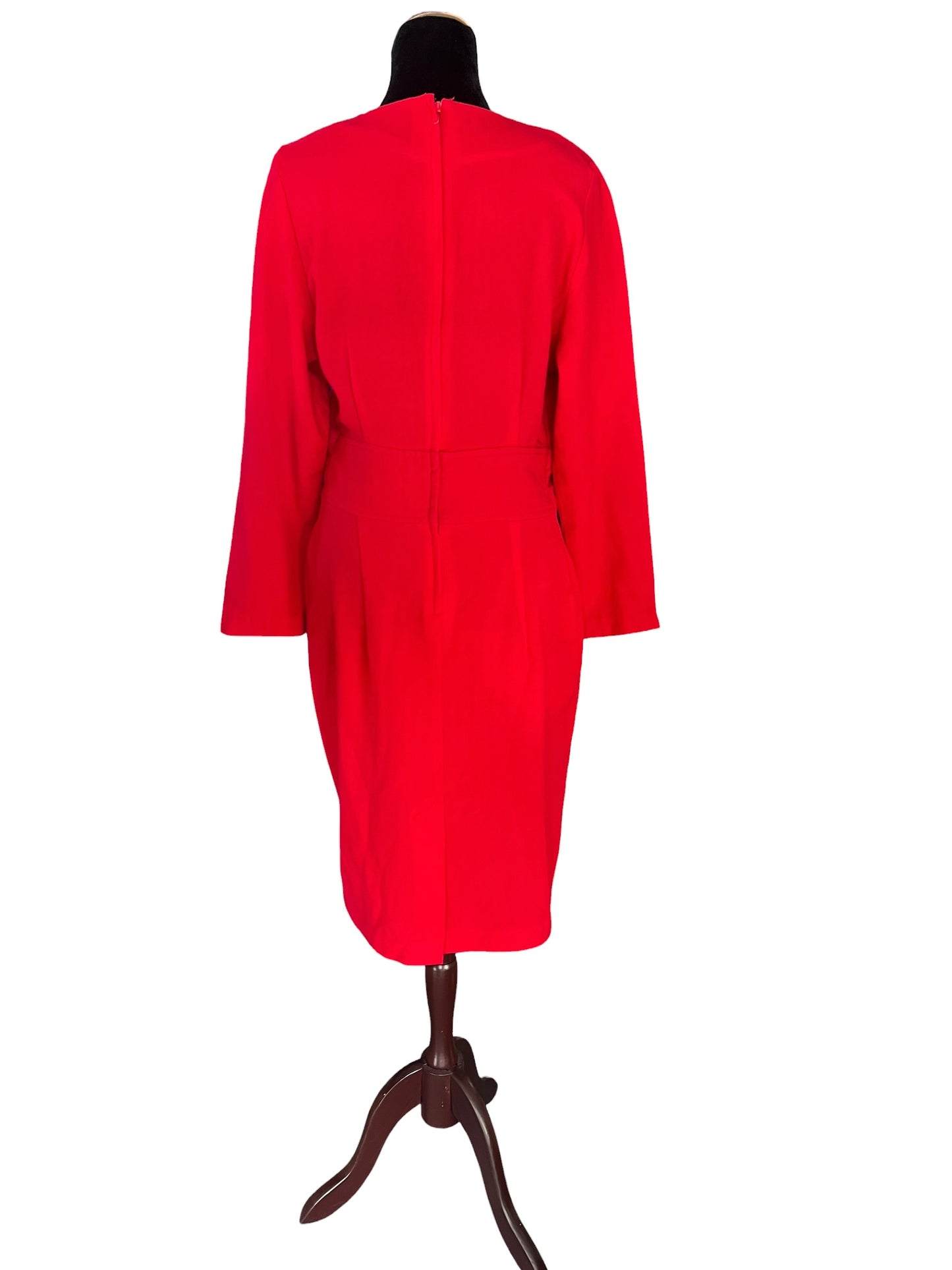 LOVE STORY RED SHIFT DRESS | 12