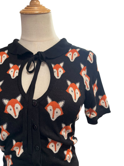 BLACK FOX CARDIGAN | 10