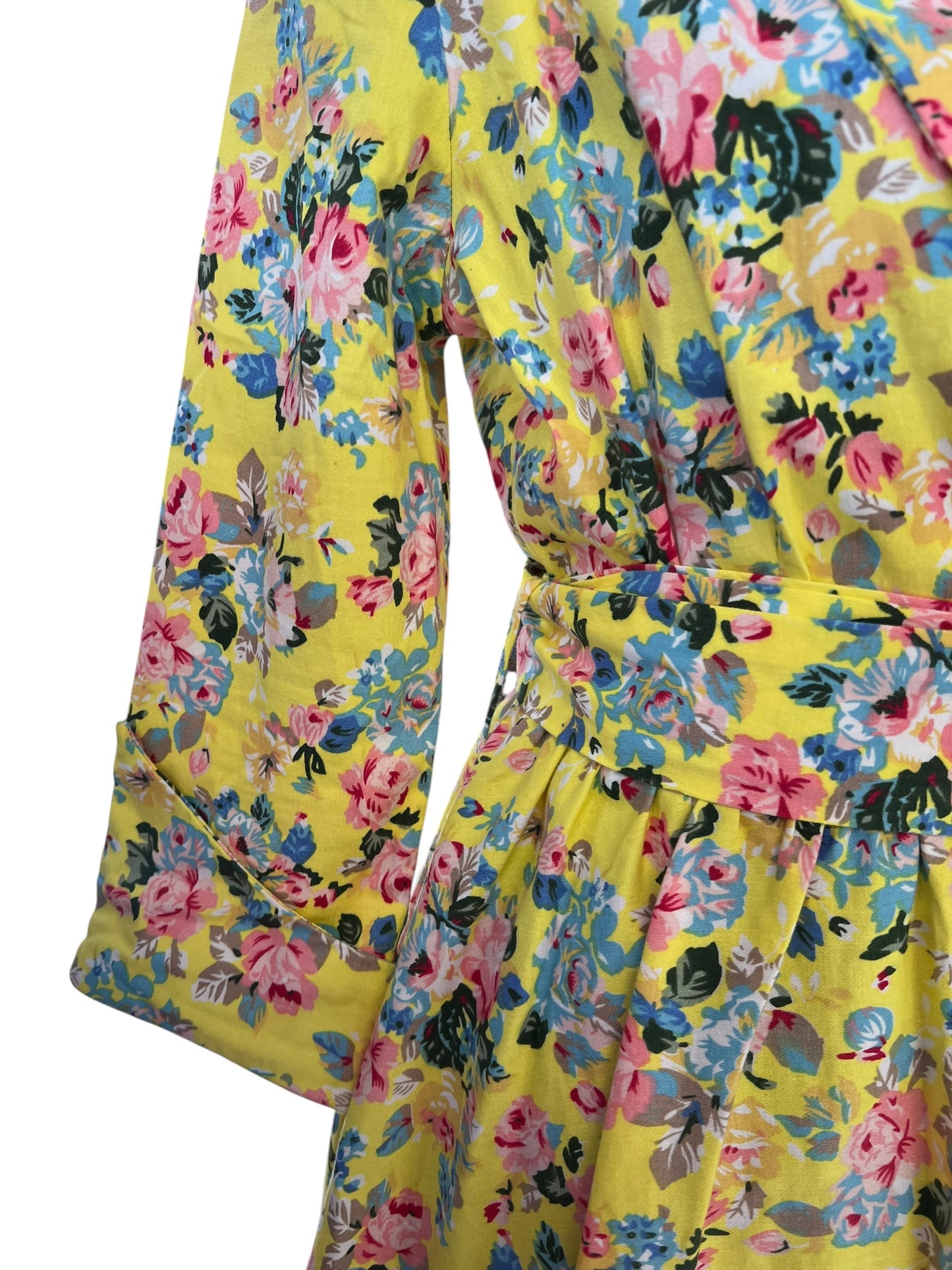 LINDY BOP YELLOW BLOOM DRESS | 12