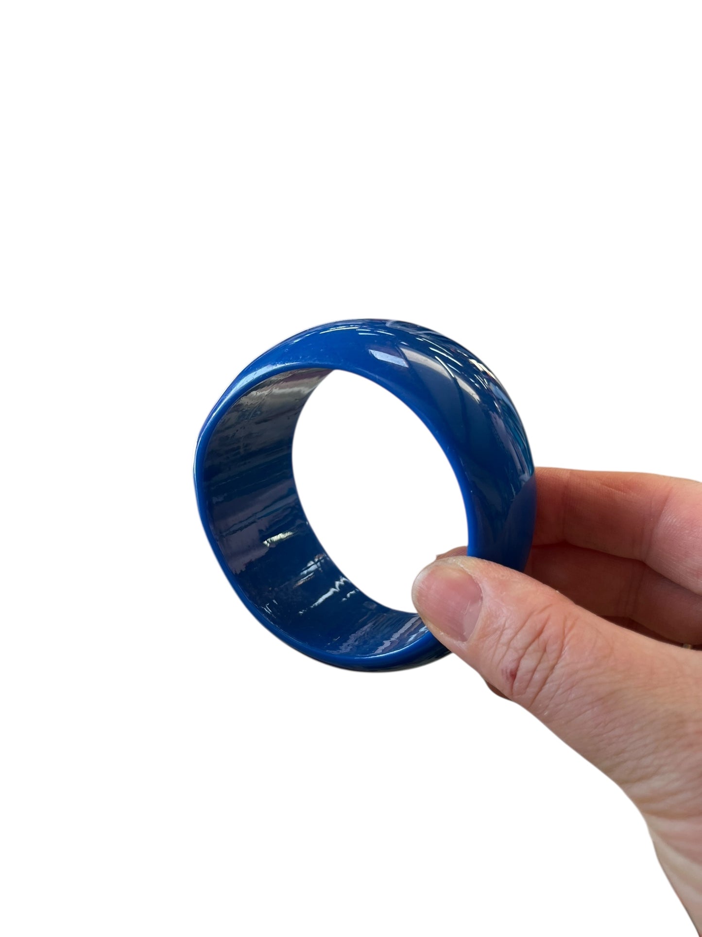 BLUE ABSTRACT BANGLE