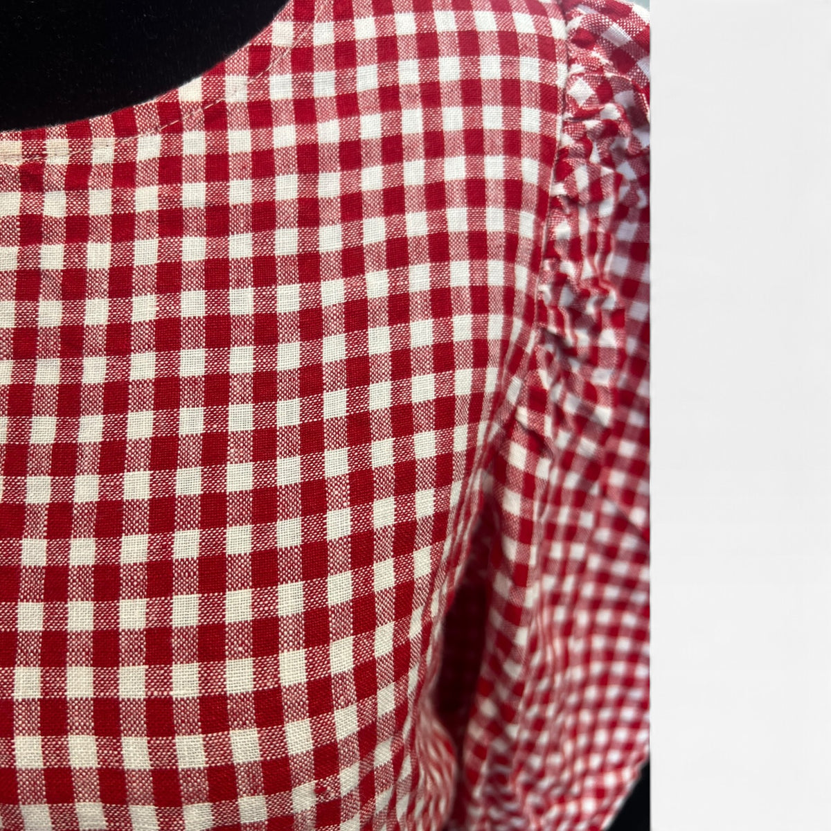 BEACH KNICKERS RED GINGHAM TOP | 8