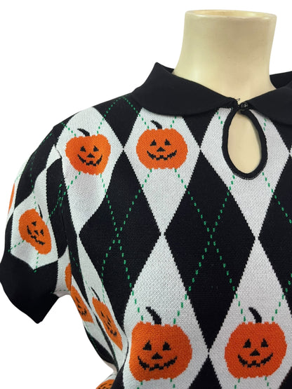 HELLBUNNY PUMPKIN KNIT | 22