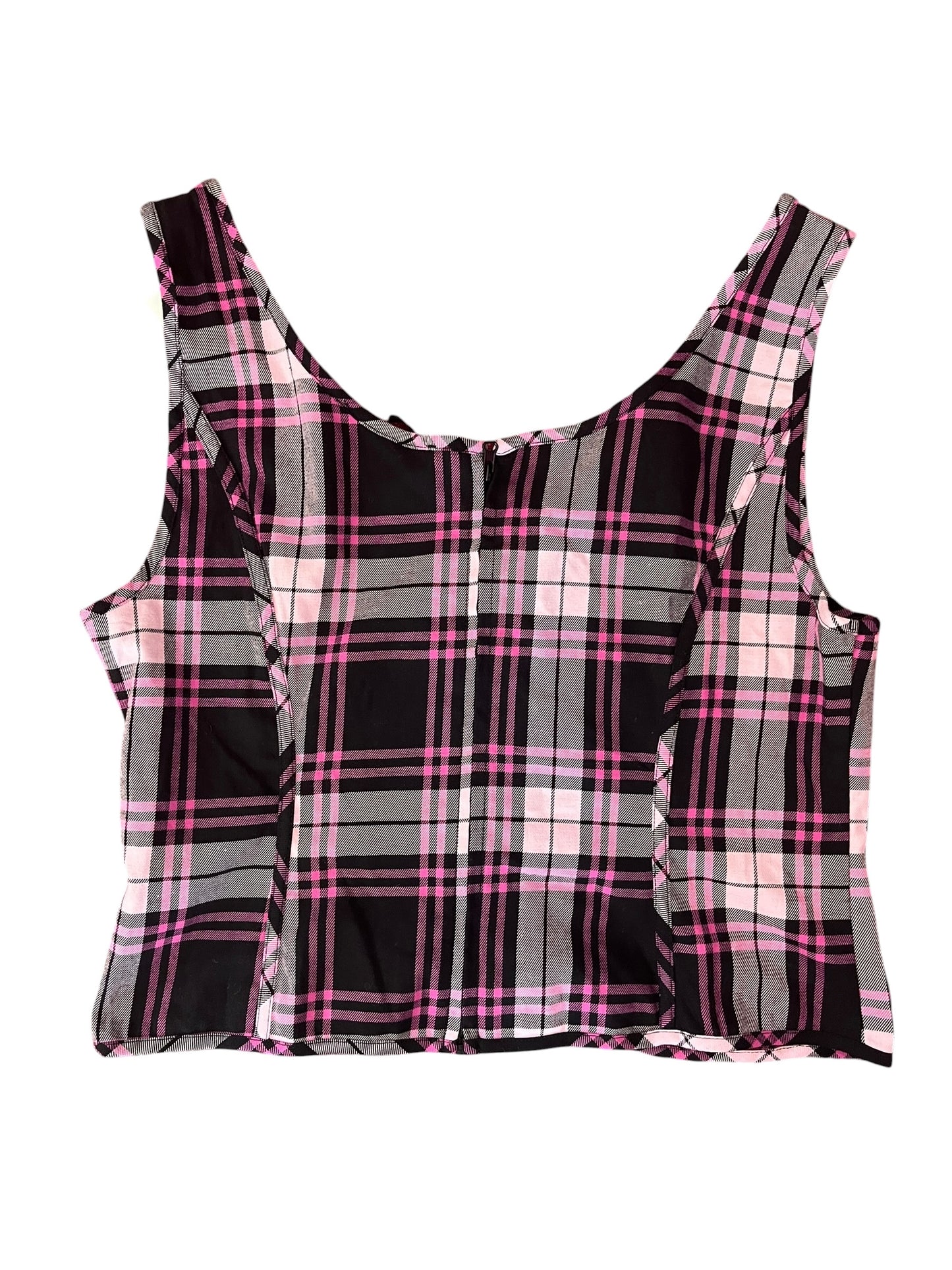 BLACK FRIDAY TARTAN CORSET TOP | 12