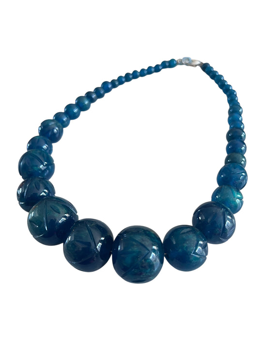 GOLDEN TEAL NECKLACE