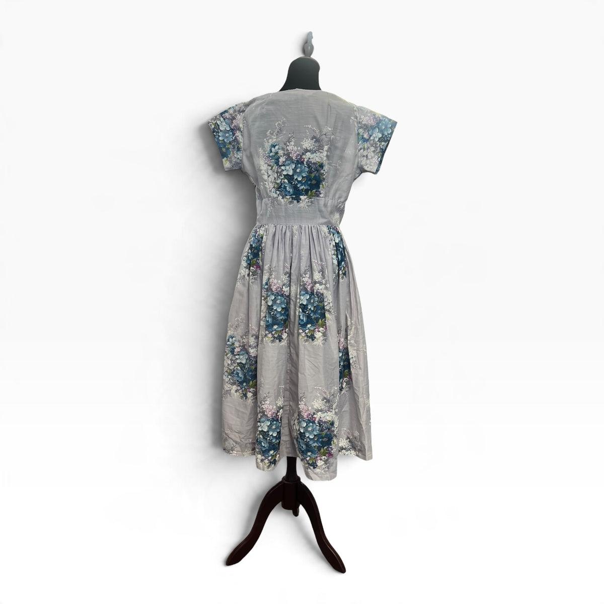 BLUEY/GREY OIL PAINTING DRESS | 10/12