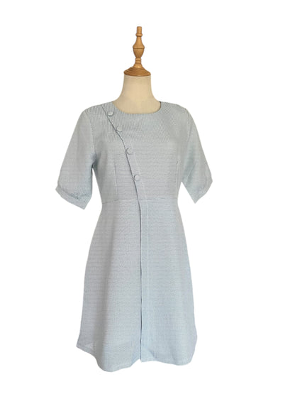 SHIBI BLUE 60S DRESS | 12