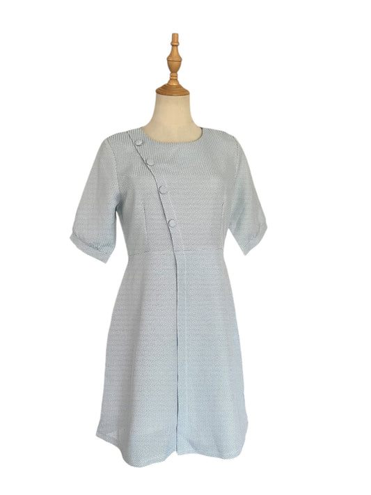 SHIBI BLUE 60S DRESS | 12