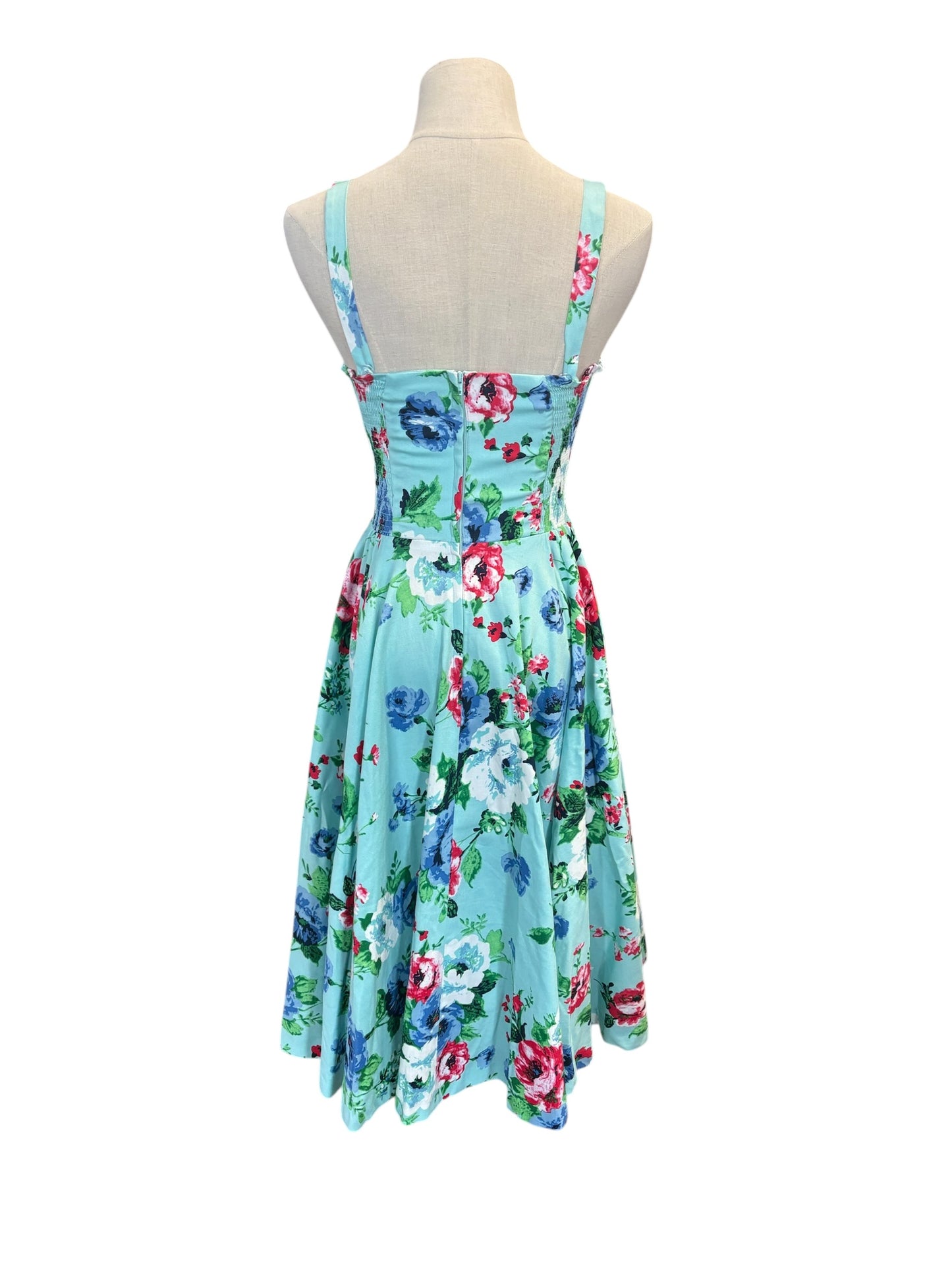 RETROSPECTD BLUE BLOSSOM DRESS | 6