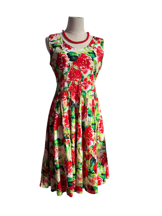 VANESSA TONG FLORAL  DRESS | 14