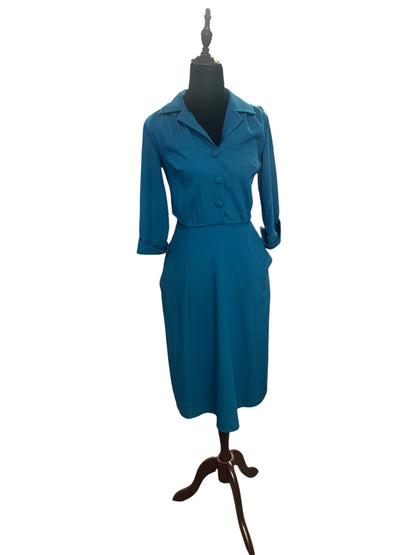 ZOE VINE BLUE DRESS | 8