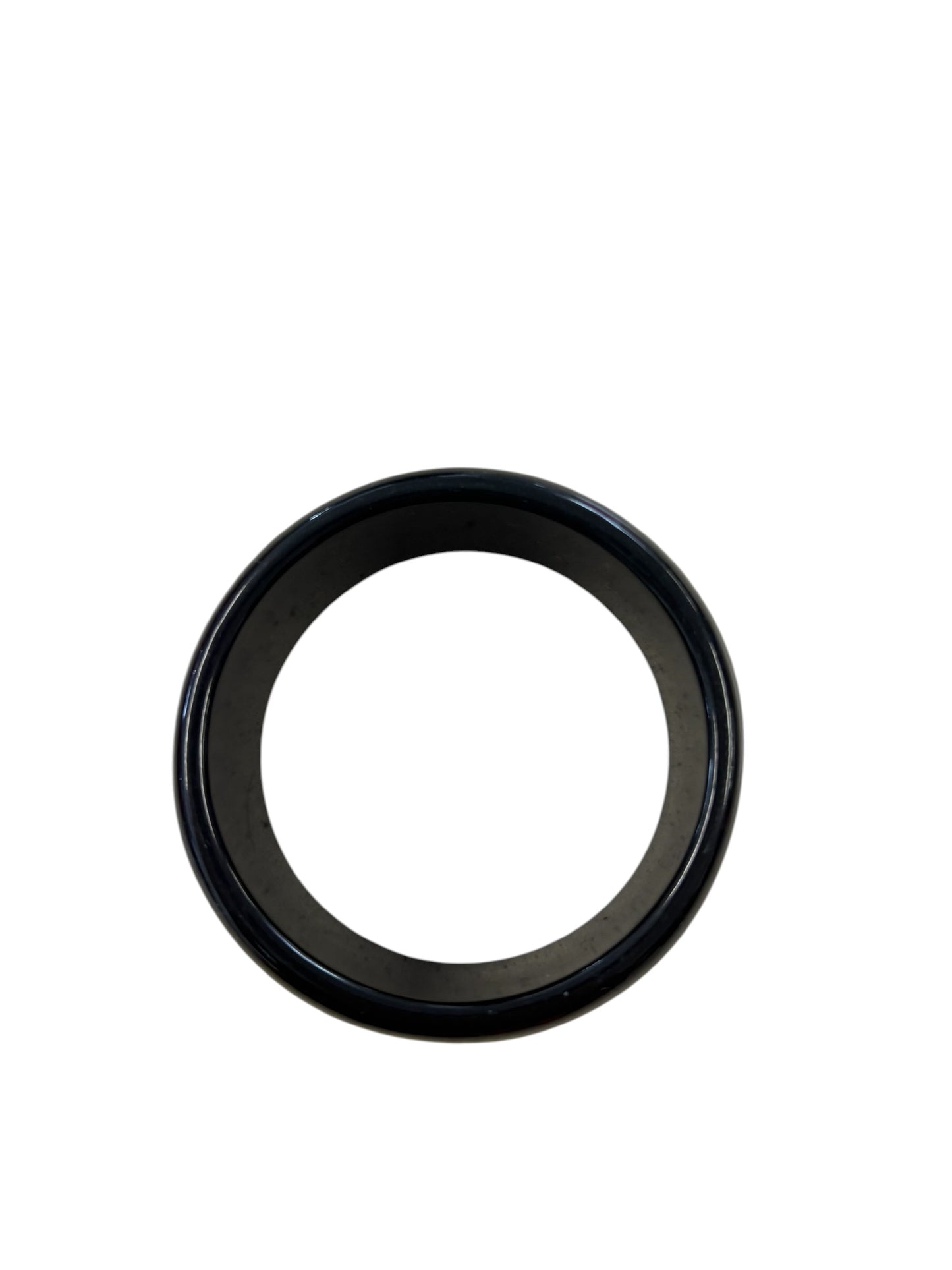 BLACK WIDE BANGLE