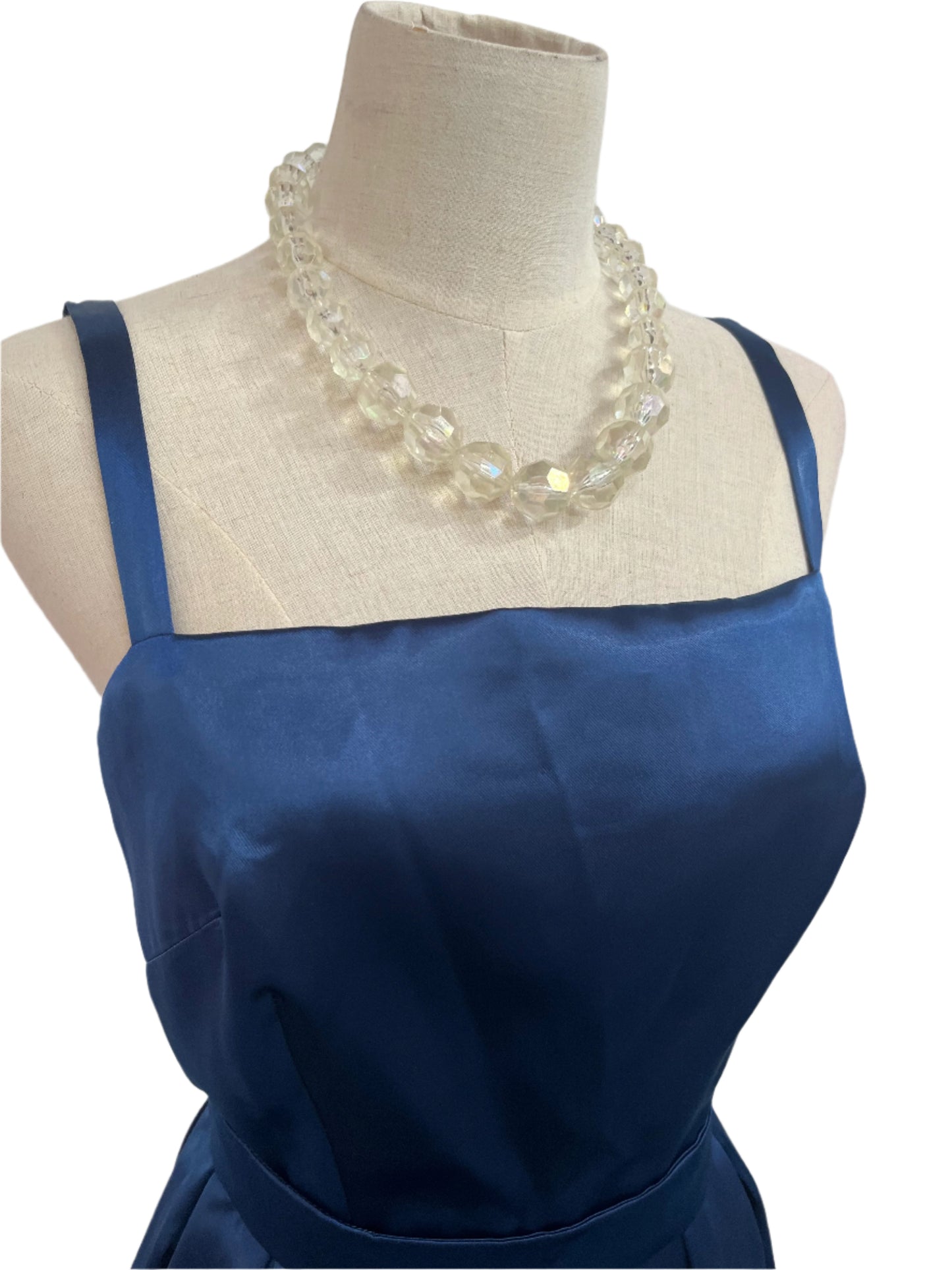 THE FROCK CLOSET SATIN DRESS SZ M/10