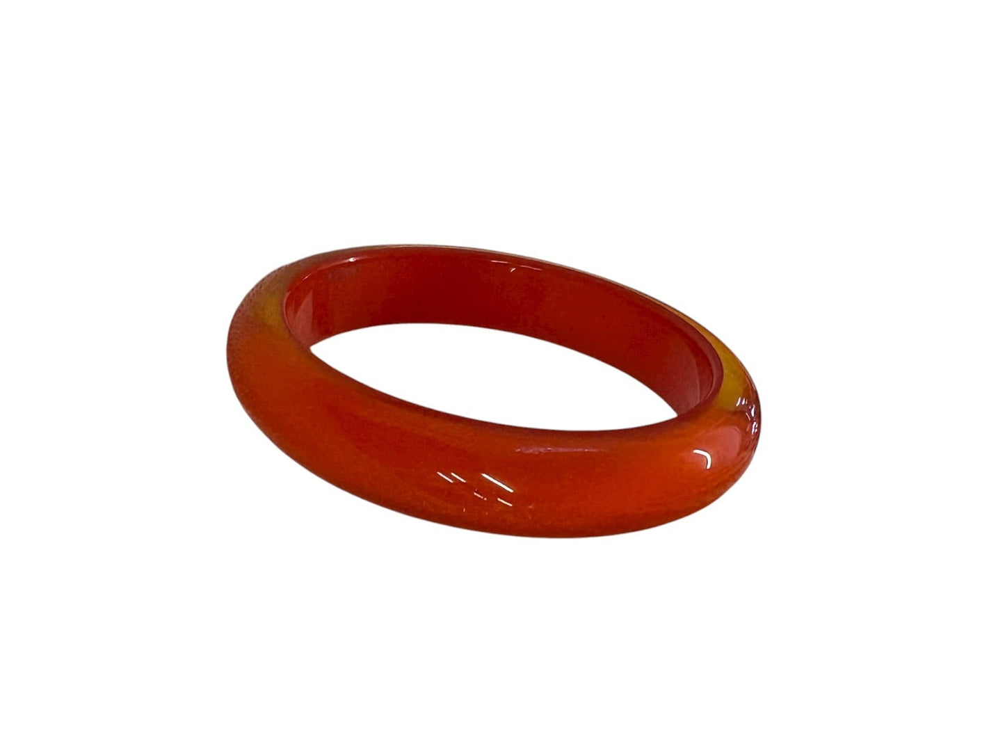 ORANGE GLITTER BANGLE