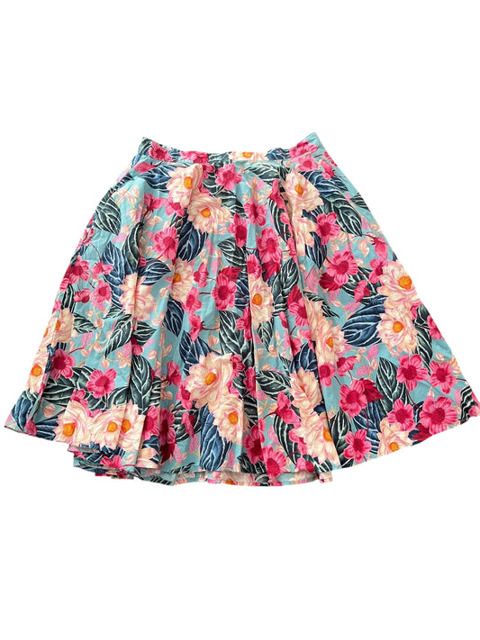HELLBUNNY FLORAL SKIRT | XL