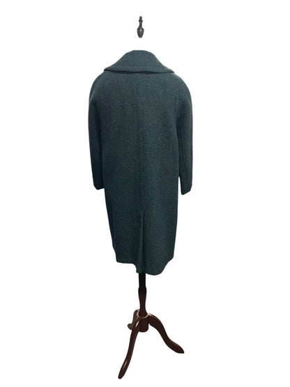 HARRIS TWEED BLUE WOOL COAT | 10
