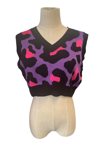 DANGERFIELD BRIGHT LEOPARD VEST | 12
