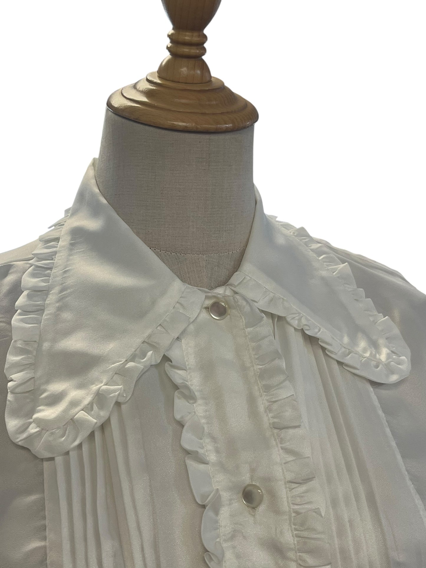 WHITE 70s BLOUSE | 12