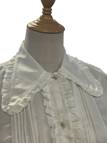 WHITE 70s BLOUSE | 12