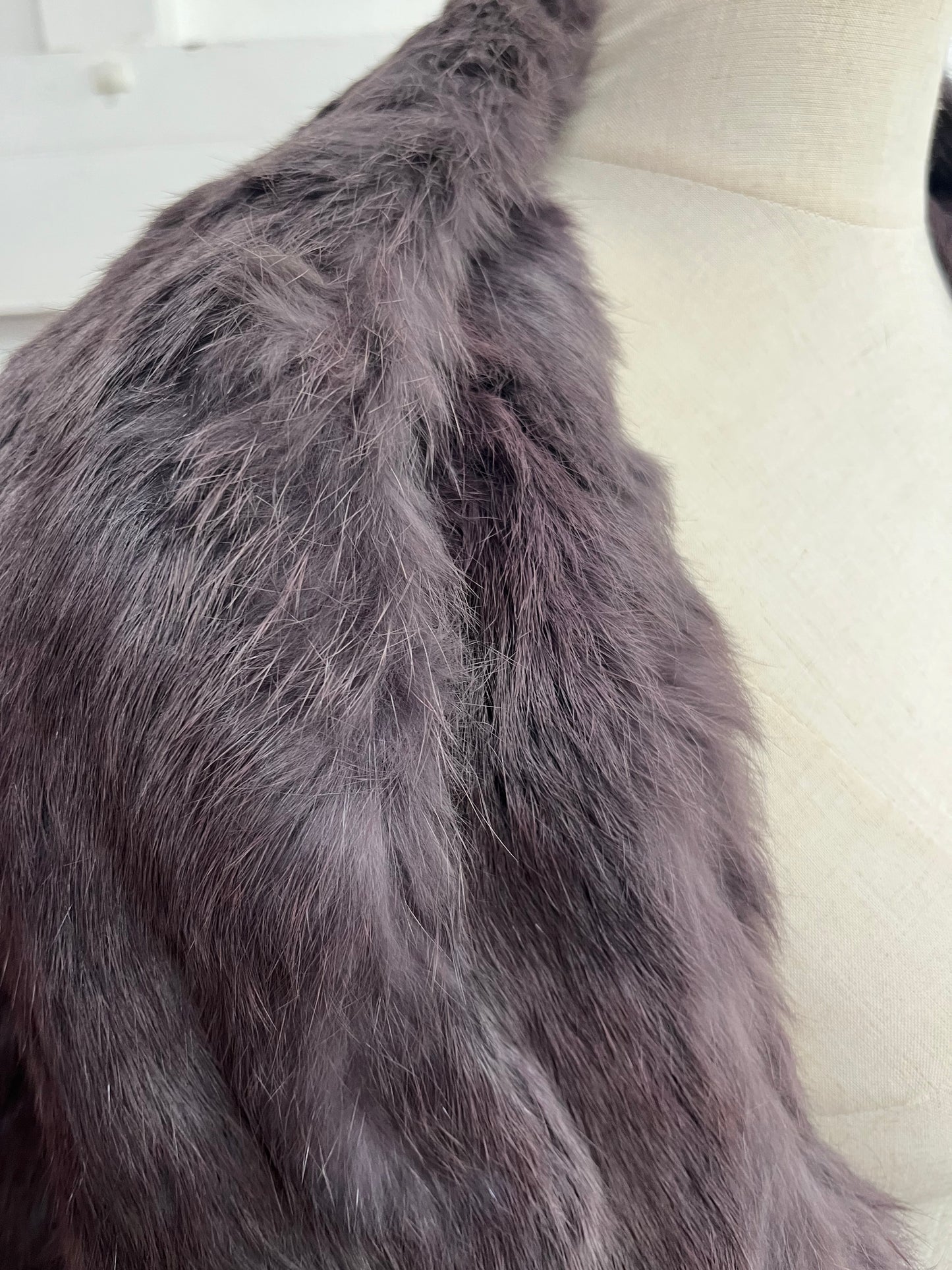 LAVENDER FUR STOLE 8-12