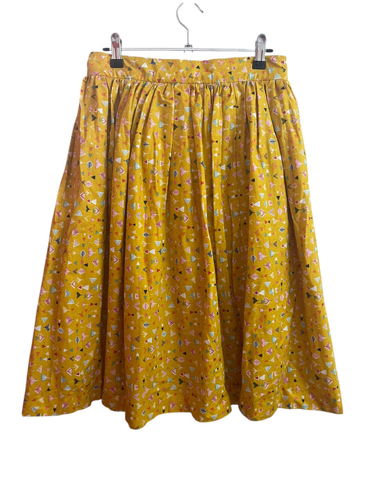 HEARTS & FOUND MUSTARD SKIRT | 10