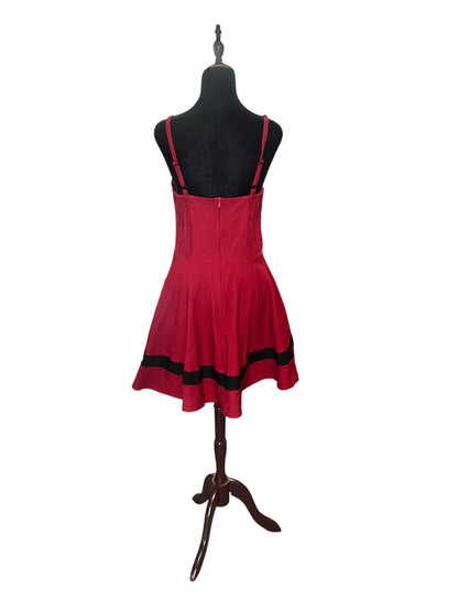 VOODOO VIXEN RED MINI DRESS | L/12