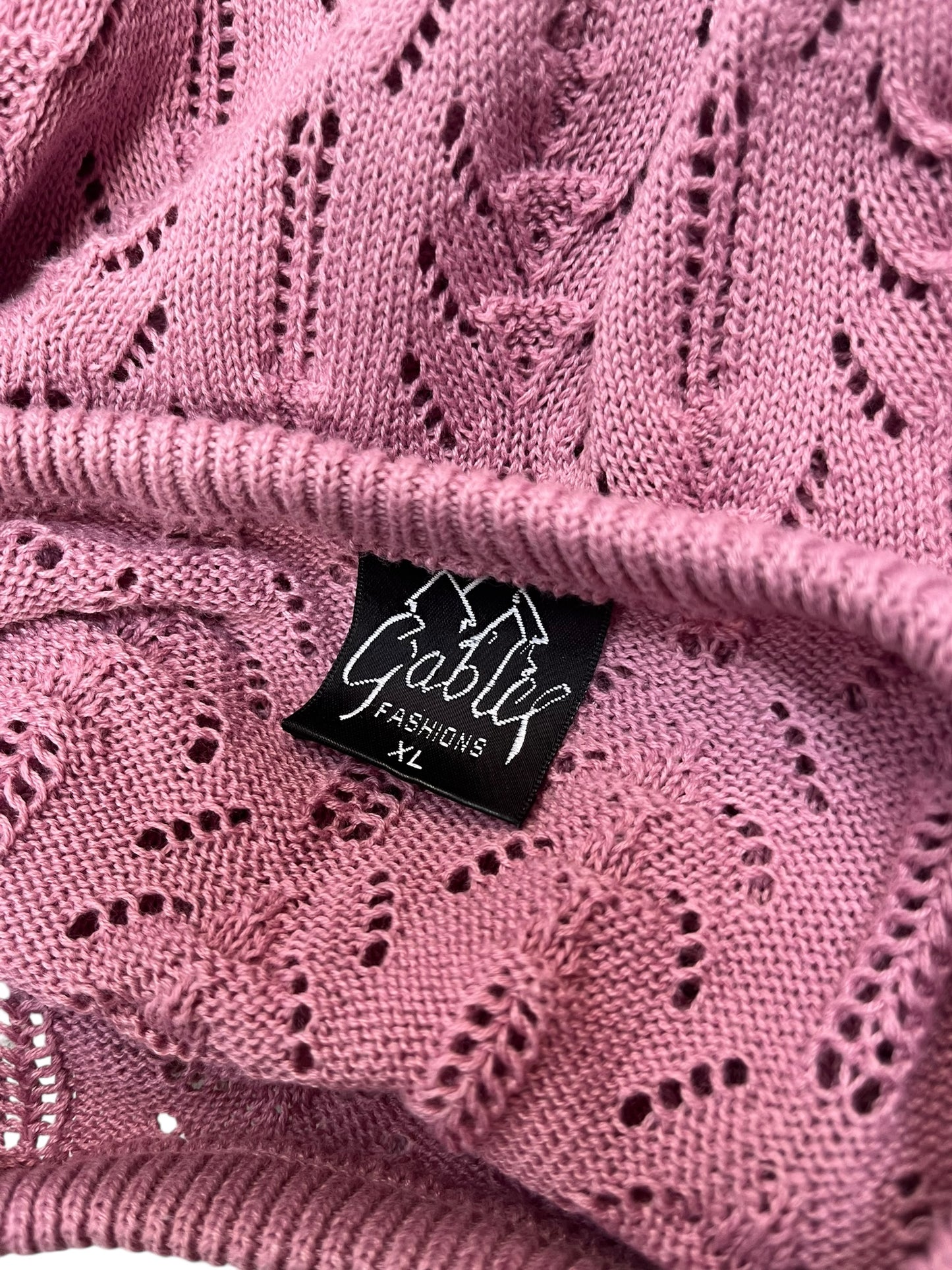GABLES PINK KNIT TOP | 16