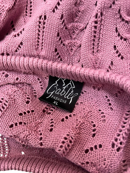 GABLES PINK KNIT TOP | 16