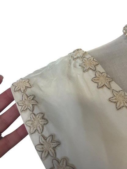 VINTAGE CREAM GOWN | 8