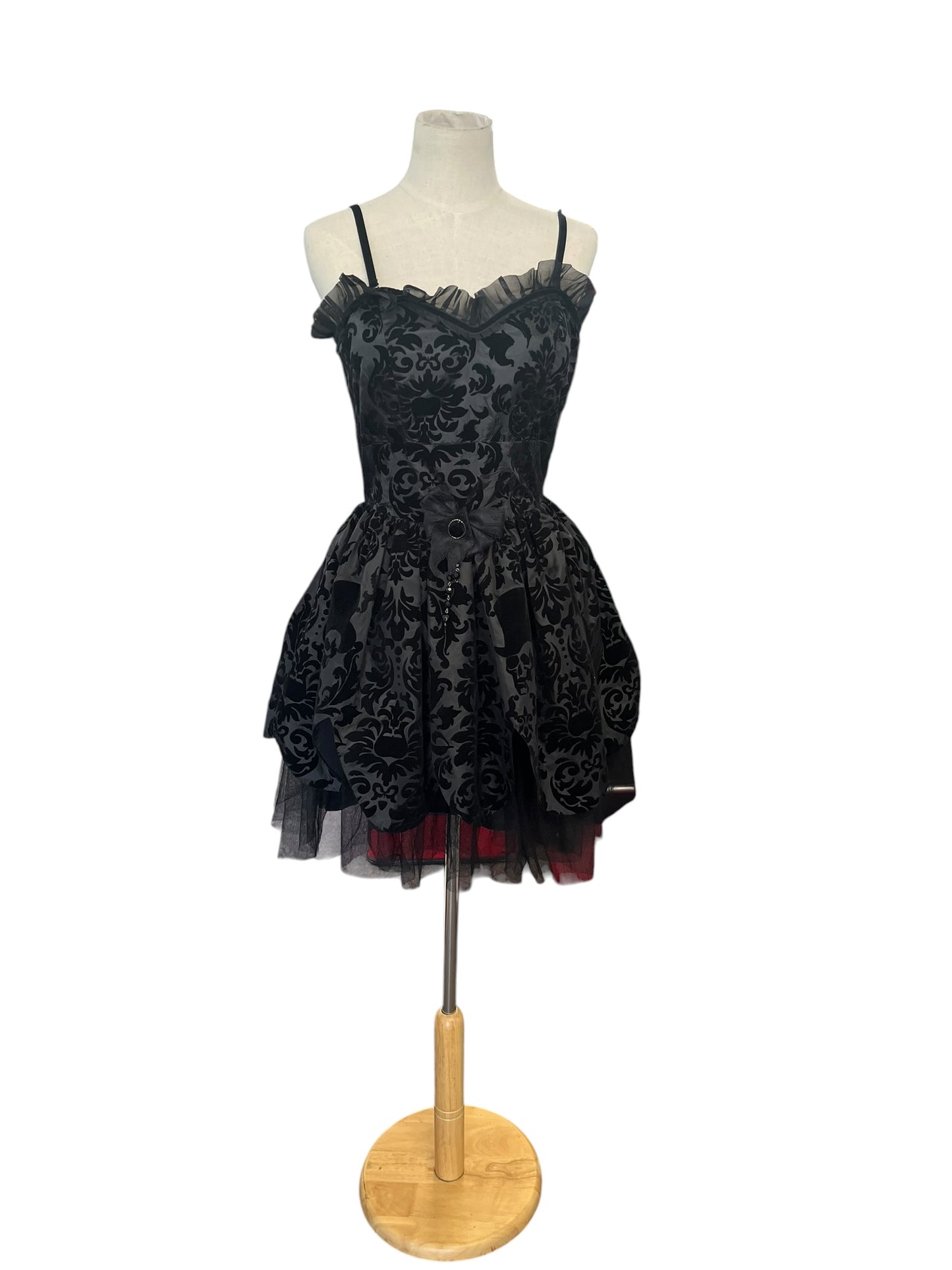 HELLBUNNY BROCADE DRESS | M