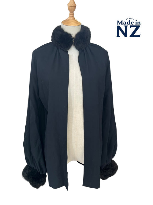 CARL LAWERANCE CAPE JACKET | 8-10